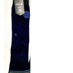 Stance Socks Cubs mesh crew mens size L 9-12 new